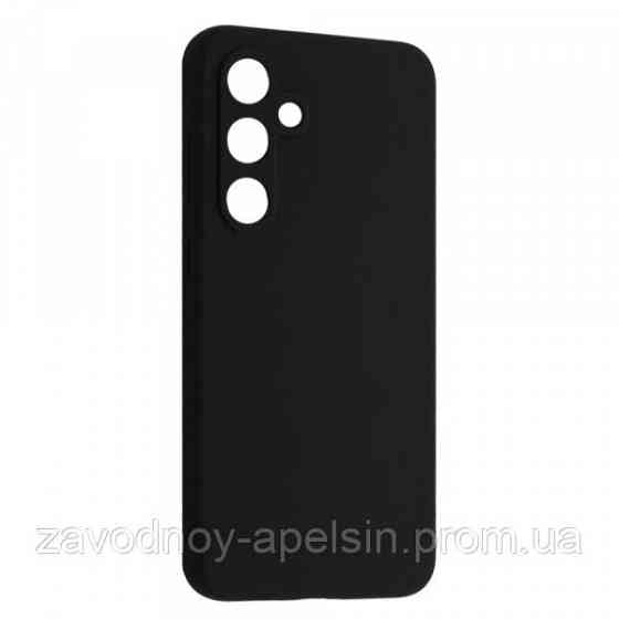 Samsung S25 FE S731 Чехол силиконовый Микрофибра (черный) Одесса
