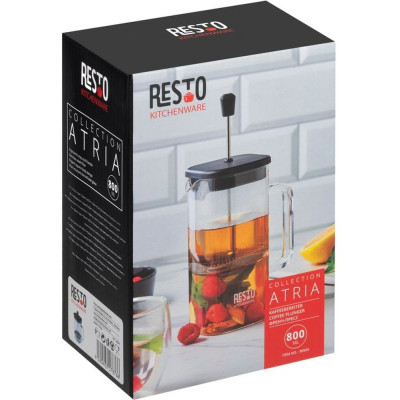 Френч-пресс Resto Atria квадратний 800 мл (90504) Винница - изображение 4