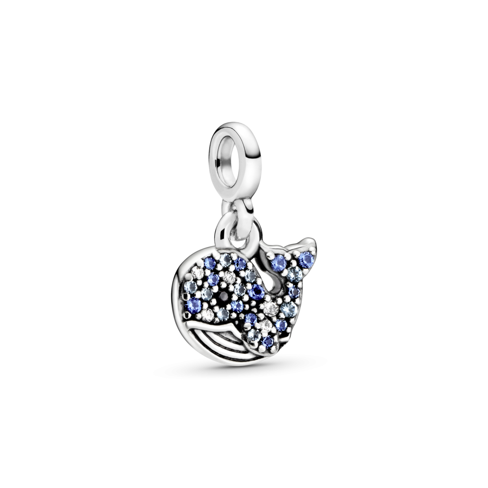 Срібна намистина "Мій синій кит" на браслетдля браслетів Пандора Мі 798972C01 MasterSem Київ - фото 1