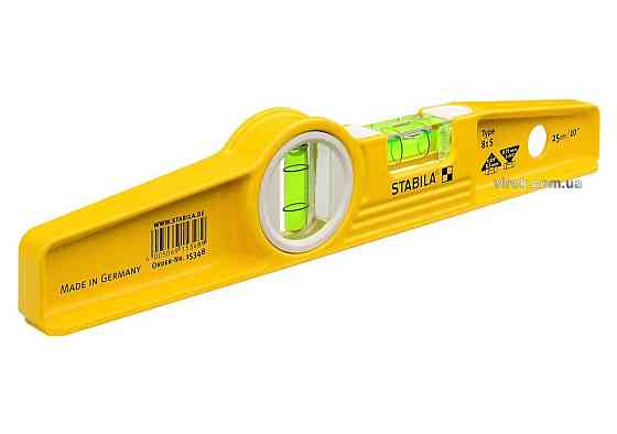 Рівень литий STABILA Type 81S : Torpedo L= 25 см. 2 капсули Одеса