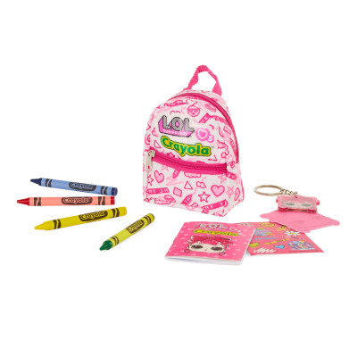 Набір для творчості Crayola Міні-рюкзак Рожевий (35054-C) Вінниця - фото 2