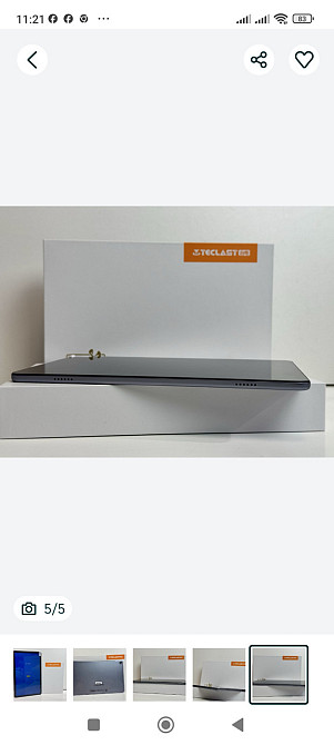 Новый Планшет TECLAST T50 (T50-EEA) 8/256GB серый 2023. Киев - изображение 1