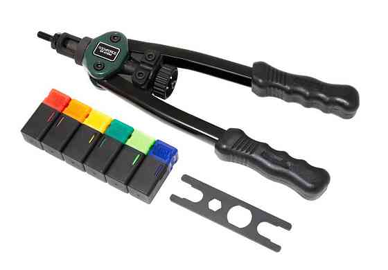 Заклепочник дворучний різьбовий посилений (L-320мм, різьбові адаптери - М3, М4, М5, М6, М8, М10) Одеса