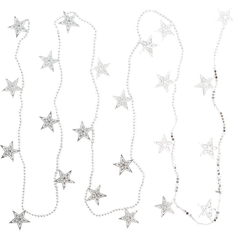 Декоративне намисто на ялинку "Зірочки" XYA-319 розмір 2,7 м Вінниця - фото 1
