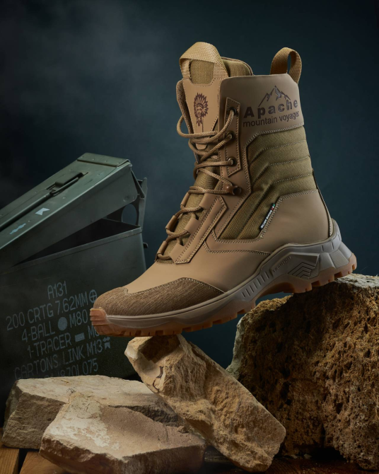 Берцы зимние теплые Apache ТВ 9 койот военные ВСУ, водонепроницаемые ботинки для армии 40(26,5см) Харьков - изображение 9