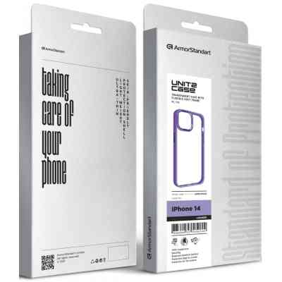 Чехол для мобильного телефона Armorstandart UNIT2 Apple iPhone 14 Lavander (ARM69942) Винница