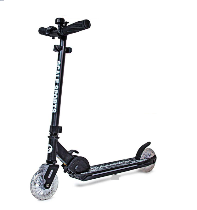 Детский самокат Scale Sports SS-22 с подсветкой деки и светящимися колесами Одесса - изображение 1