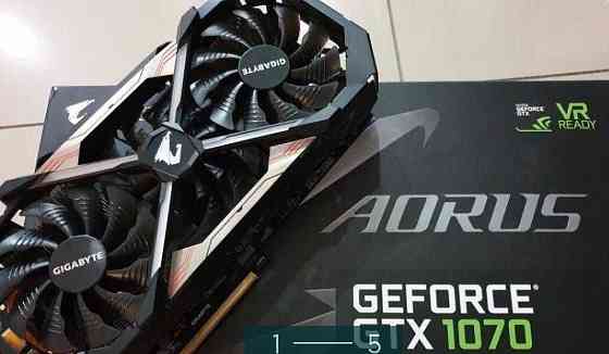 Видеокарта AORUS GTX 1070 8Gb. GDDR5. Киев