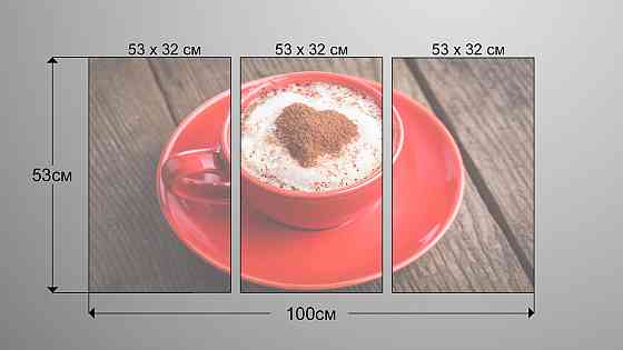 Модульна картина Кави Art-25_3А Київ