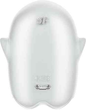 Вакуумний стимулятор - Satisfyer Glowing Ghost White Sex Aura Київ