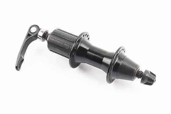 Втулка задня MTB алюмінієва 14Gx36H під касету 8-10зв, V-brake, кріпл. ексцентрик, чорна KT-W5ER Київ