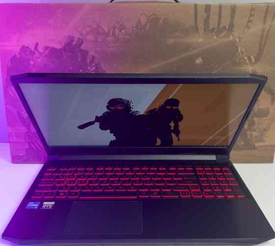 Игровой ноутбук ‼️ Acer Nitro 5 + i5-10300 + RTX 3050 + 16Гб+ гарантия. Киев