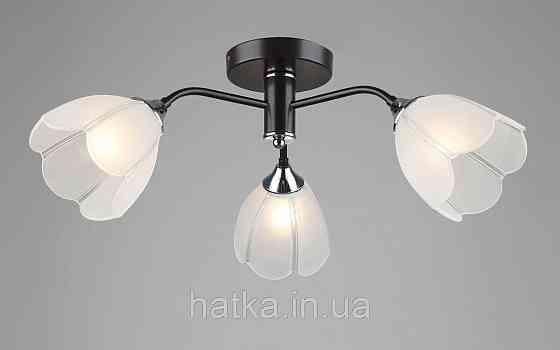 Потолочная люстра на кухню Sirius B N6048/3 COFFEE+CR на 3 плафона Киев