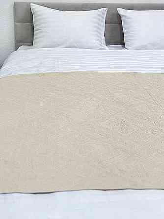 Ecotton Покривало Ecotton Pique 240х230 см натуральне молочний Natural в крафтовій подарунковій Коломия