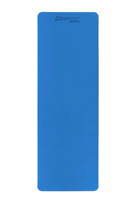 Коврик для фитнеса Hop-Sport TPE нескользящий для йоги пилатеса растяжки дома и спортзала синий Киев - изображение 6