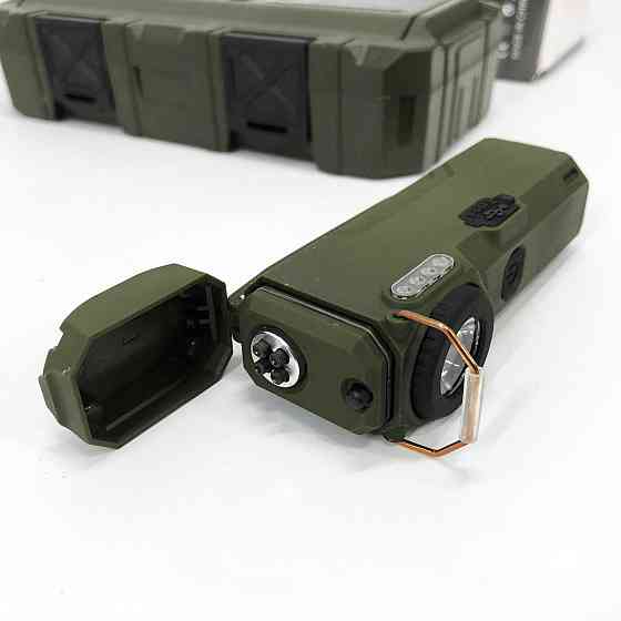 Необычная электрическая зажигалка, Аккумуляторная электро зажигалка USB с индикатором заряда AV-74 Львов