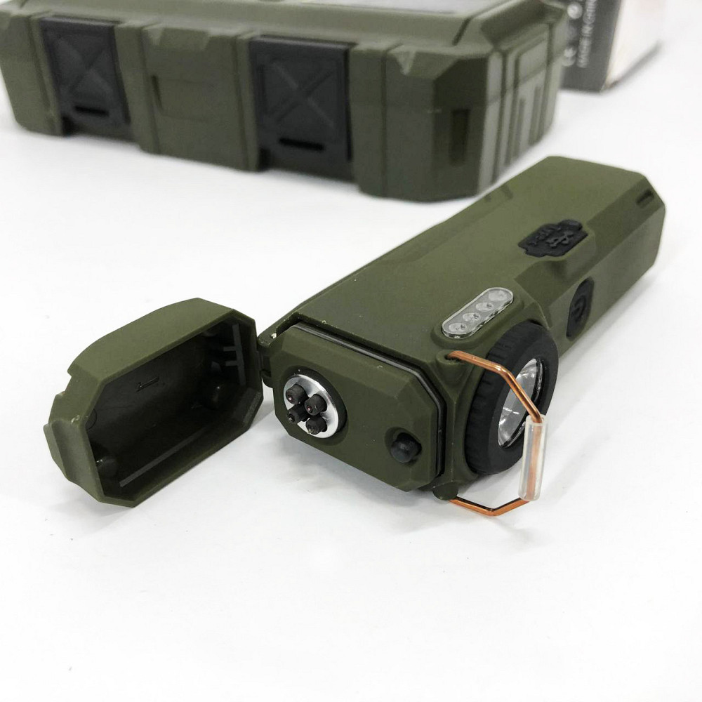 Необычная электрическая зажигалка, Аккумуляторная электро зажигалка USB с индикатором заряда AV-74 Львов - изображение 5