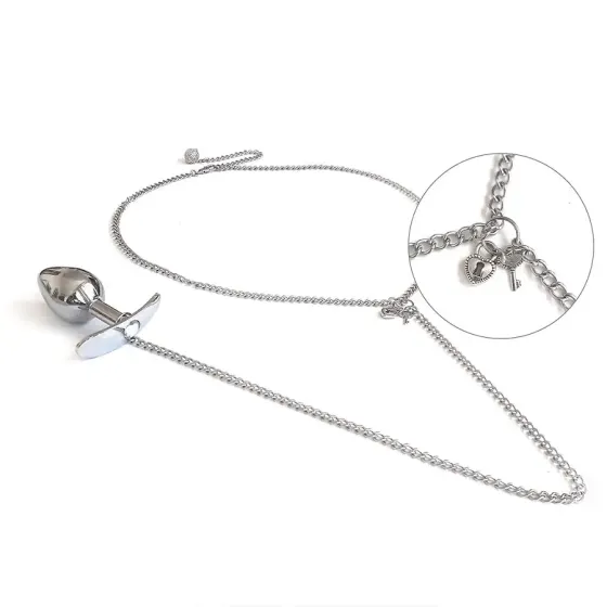 Прикраса на тіло Art of Sex - Long Wear з металевою анальною пробкою М Львів