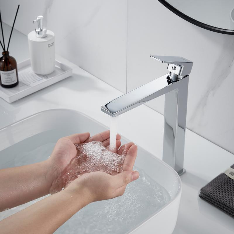 Смеситель для раковины высокий Lidz Orion 001FH (k25) LDORI001FHCRM48096 Chrome Киев - изображение 2