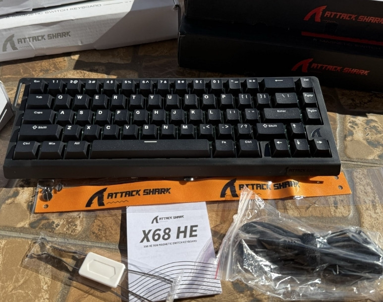 ‼️Attack Shark X68 HE — 65 % з 8 КHz‼️ЦІНА ПОСТАЧАЛЬНИКА‼️ Київ - фото 4