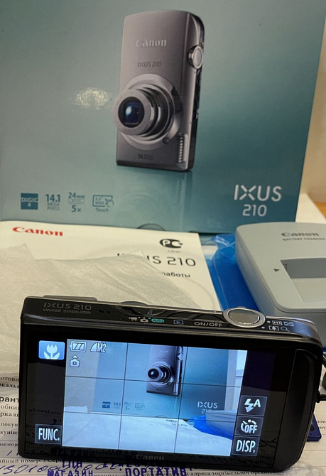 Фотоапарат Canon IXUS 210 Київ - фото 4