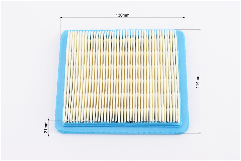 Фільтр повітряний - елемент (паперовий 130x114x21mm) для двигунів Honda GC160/GCV160/GCV135, BRIGGS&STRATTON, Quantum Киев - изображение 3
