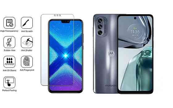 Защитное стекло NeoGlass для Motorola Moto G62 5G – ультрапрозрачное и устойчивое Киев