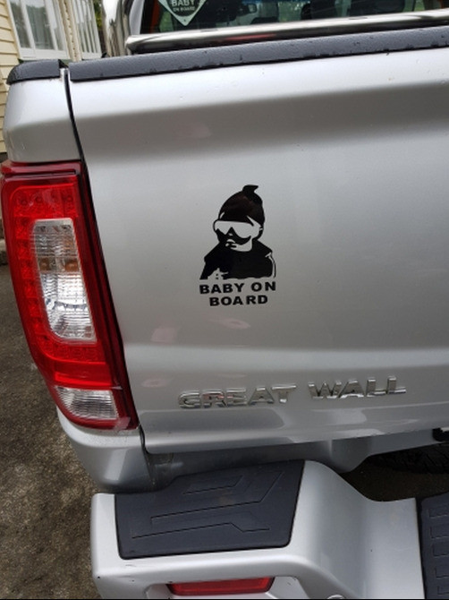Наклейка на авто Дитина в машині"Baby on board" Київ - фото 2