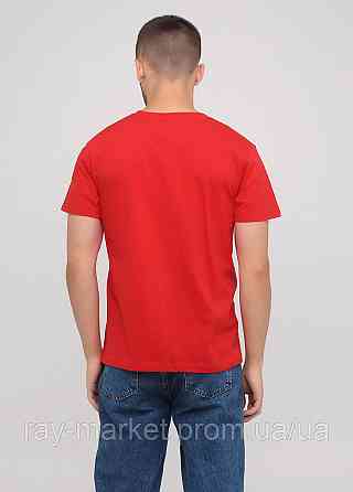 Футболка базова Stedman Classic-T Unisex  чоловіча червона (ST2000-SRE) Київ