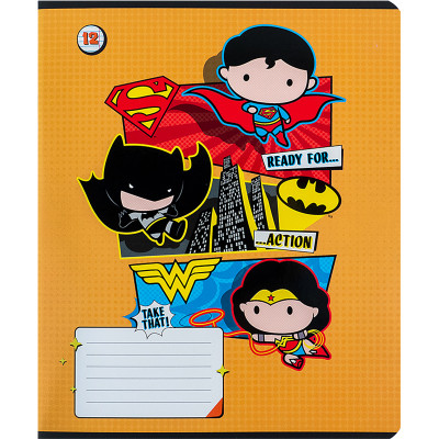 Зошит Kite DC Comics 12 аркушів, лінія (DC24-234) Вінниця - фото 12