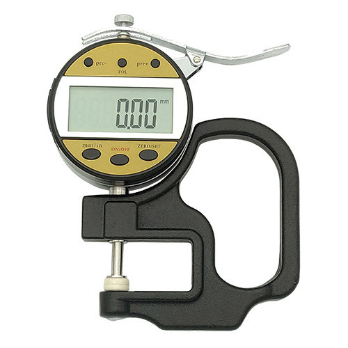 Цифровий індикаторний товщиномір 0-12.7 мм (0.01 мм) PROTESTER 5317-10 Одеса - фото 1