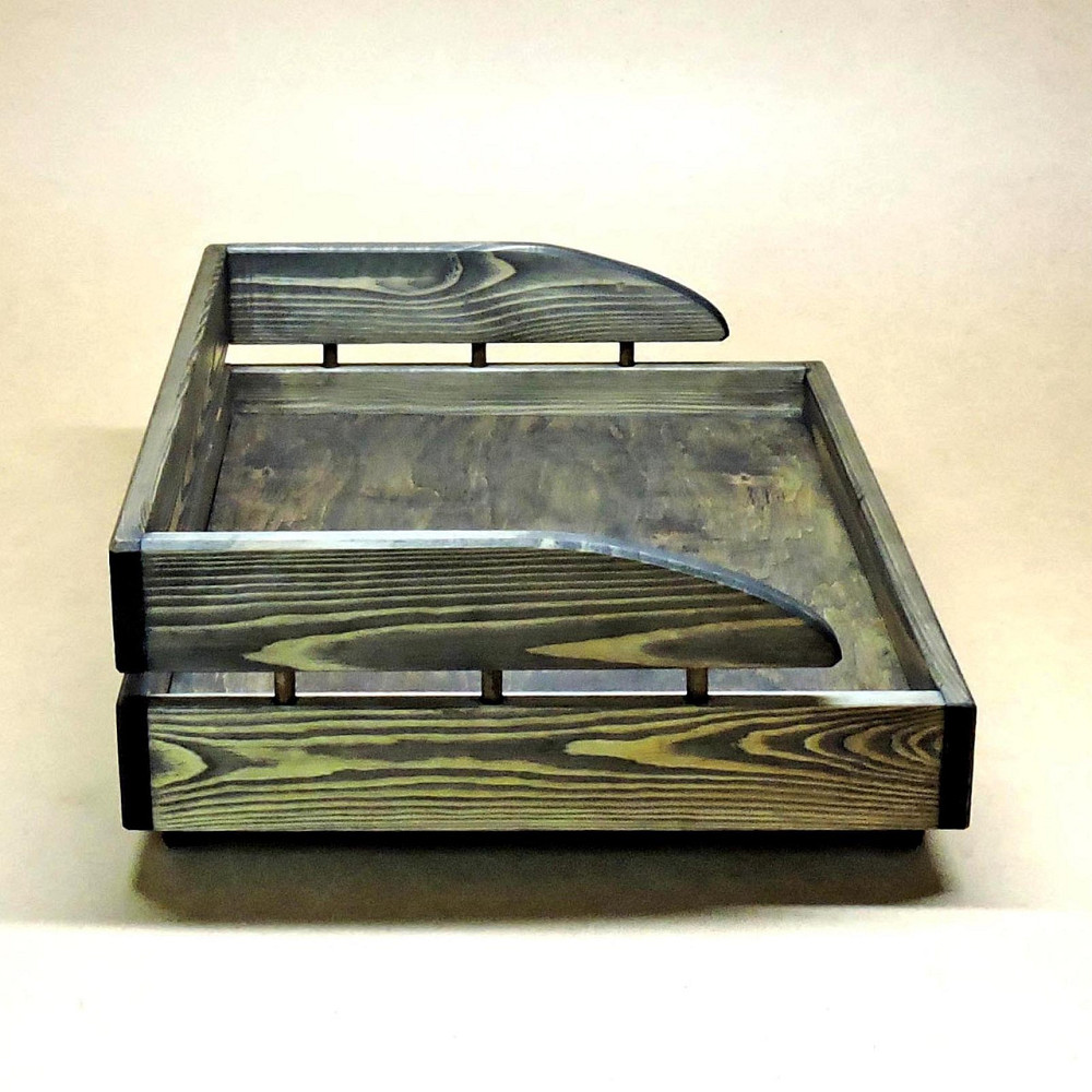 Лежак деревянный для собаки 