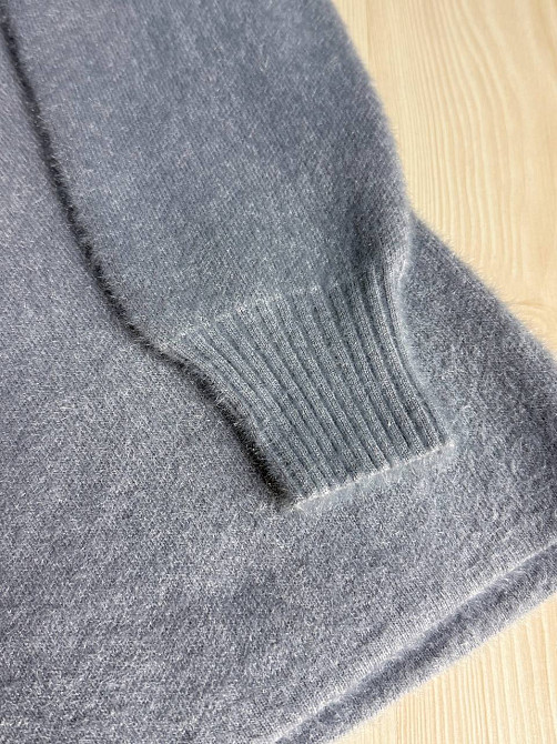 Светр жіночий Fancy Matinee 5977 ангора базовий, сірий, one size Київ - фото 2