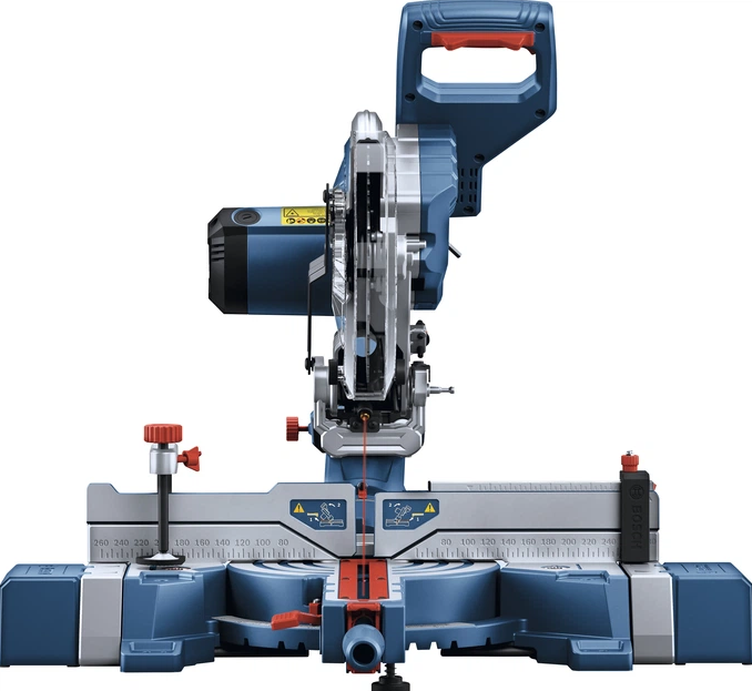 Торцювальна пила Bosch Professional GCM 254 D 1800 Вт, диск 254 мм, лазер, протяжка 310 мм Київ - фото 4