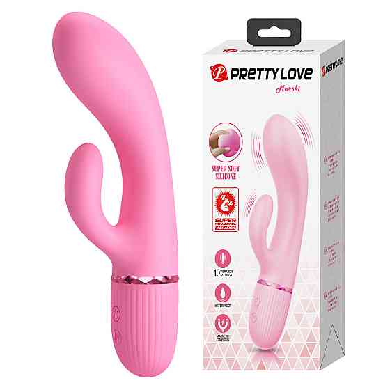Вібратор - Pretty Love Marski Vibrator Pink Sex Aura Київ