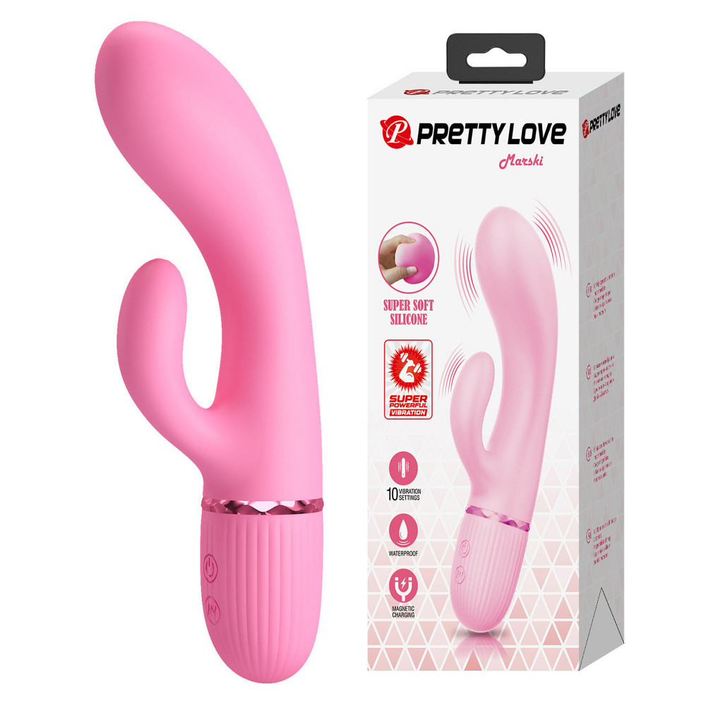 Вибратор - Pretty Love Marski Vibrator Pink Sex Aura Киев - изображение 1