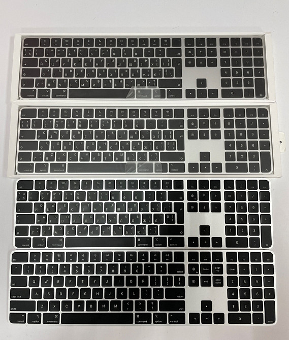 Apple Magic Keyboard with Touch lD and Numeric Keypad MMMR3.Клавиатура. Київ - фото 1