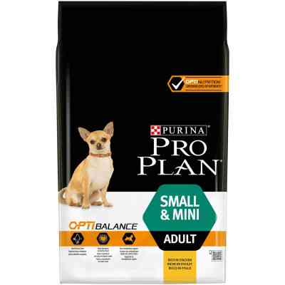 Сухий корм для собак Purina Pro Plan Dog Small&amp;Mini Adult з куркою і рисом 7 кг (7613035123458) Вінниця