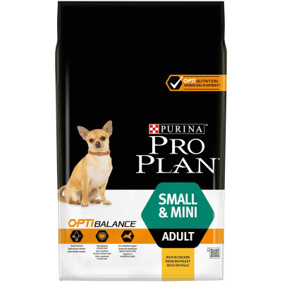 Сухий корм для собак Purina Pro Plan Dog Small&amp;Mini Adult з куркою і рисом 7 кг (7613035123458) Вінниця - фото 2