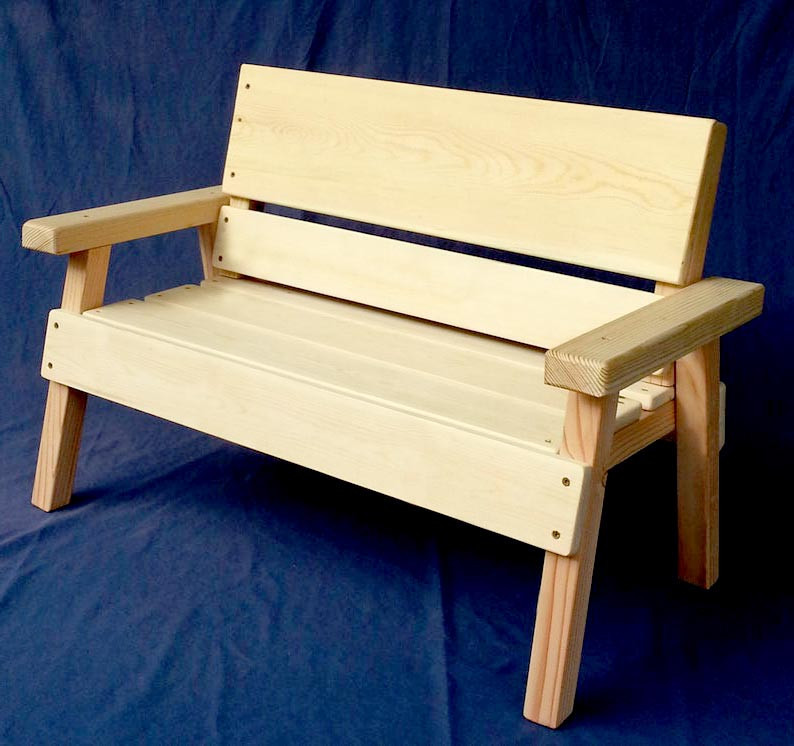 Детская скамейка 