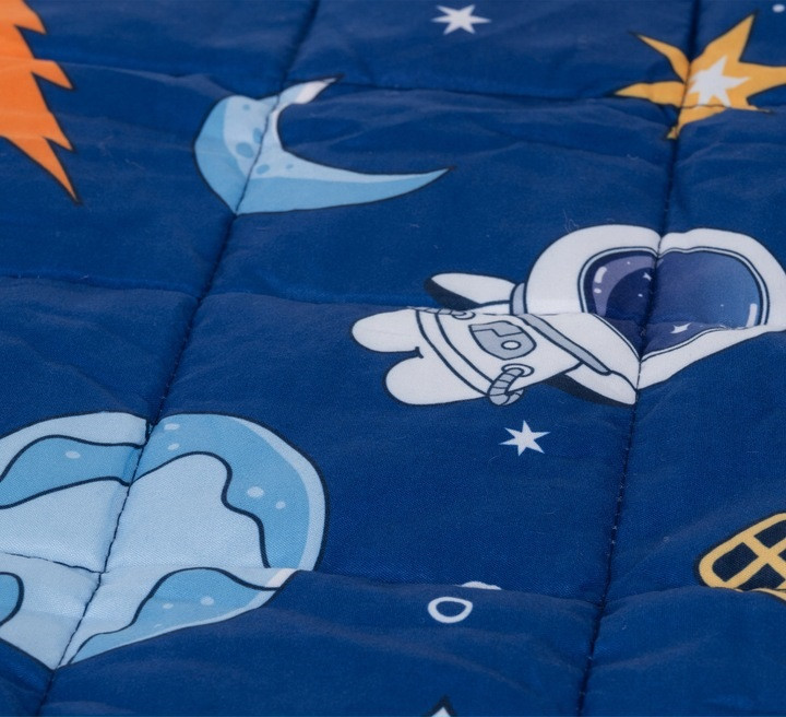 Ковдра обтяжена 4 кг гравітаційна 150х100 см дитяча Isomedix (26897) Нововолинськ - фото 6