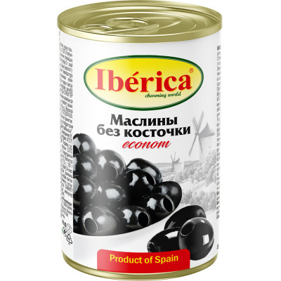 Овочева консервація Iberica Маслини Econom без кісточки 280 г (8436024297713) Вінниця - фото 1