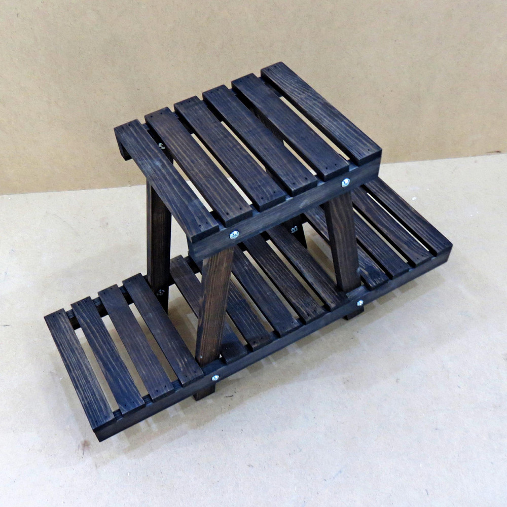 Підставка для квітів "Труа" венге Миколаїв - фото 6