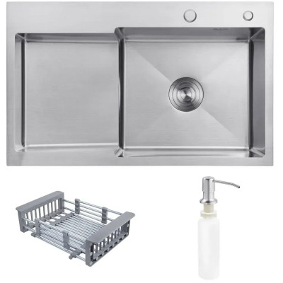 Мойка кухонная Kroner Geburstet-7848RHM (CV030022) Винница - изображение 1