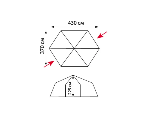 Шатер Tramp Lite Mosquito green Киев