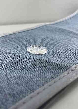 Преміум шторна тканина blackout 100%, двостороння, колекція “ASHEN NIGHT” колір блакитний 1839ш Київ