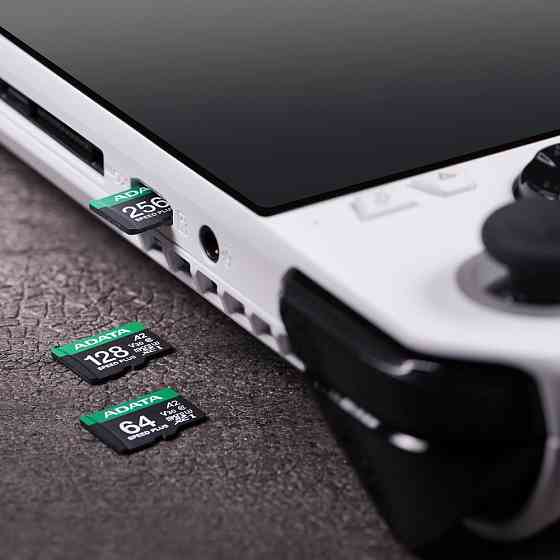 Карта пам'яті microSDXC (UHS-1 U3) A-DATA SPEED PLUS 64Gb Class 10 V30 A2 (R-160Mb/s W140Mb/s) (adapter SD) Одеса