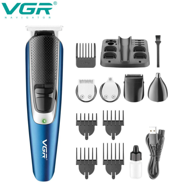 Тример для бороди та вусів VGR V-172 Дніпро - фото 1