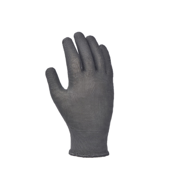 Рукавички 4413 трикотаж з мікрокрапкою ПВХ р.10(XL) клас 13 сірий ДКГ Житомир