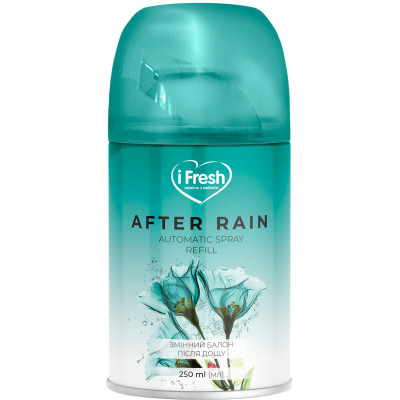 Освежитель воздуха iFresh After Rain Сменный баллон 250 мл (4820268100207) Винница - изображение 1